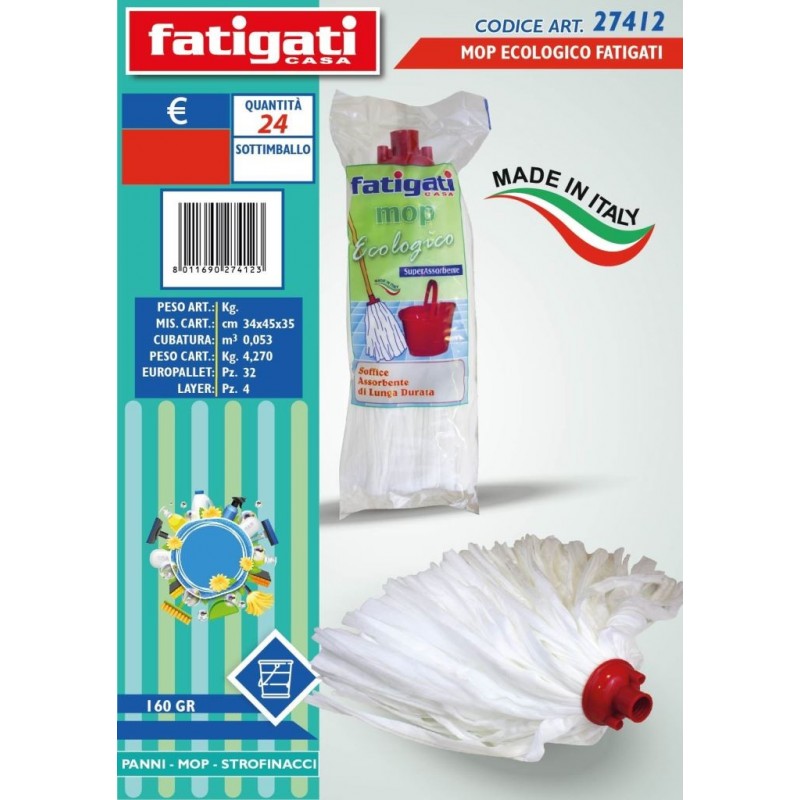 MOP ECOLOGICO 160gr 27412 FATIGATI