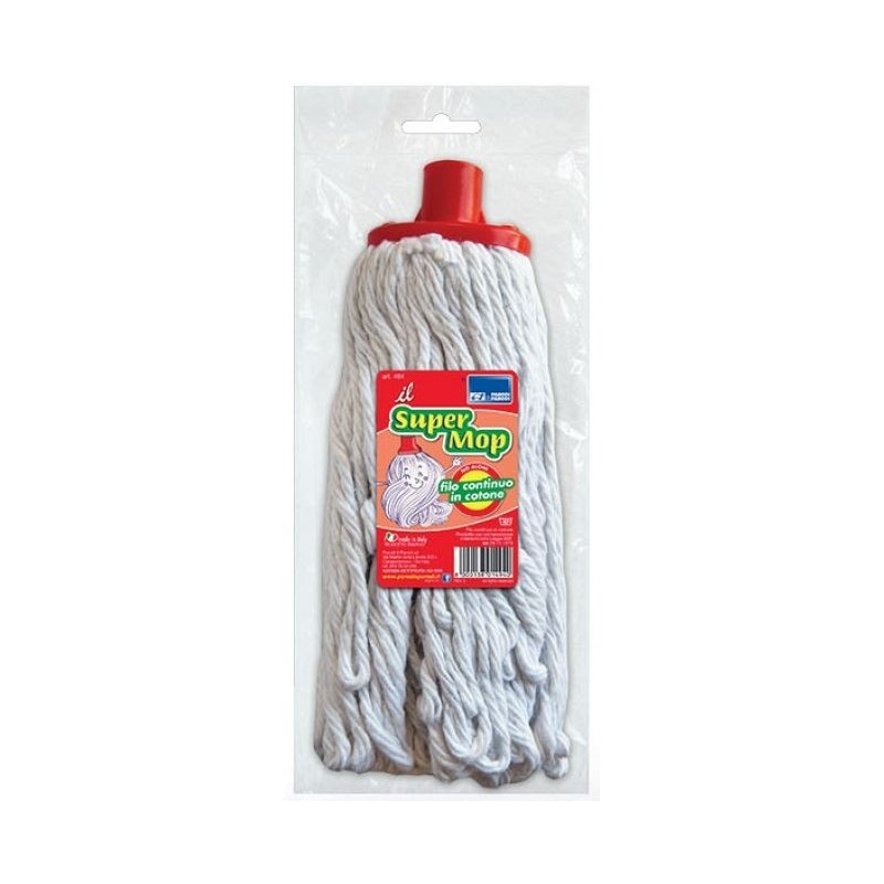 MOP SUPER MOP 200gr COTONE FILO CONTINUO 494 PARODI