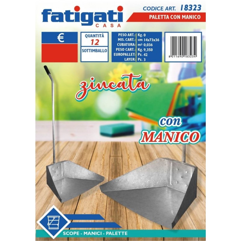 PALETTA IMMOND. ZINCATA M/LUNGO 18323 FATIGATI