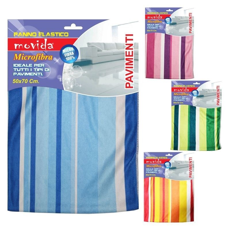 PANNO MICROFIBRA ELASTICO 50x70cm 64178 MOVIDA