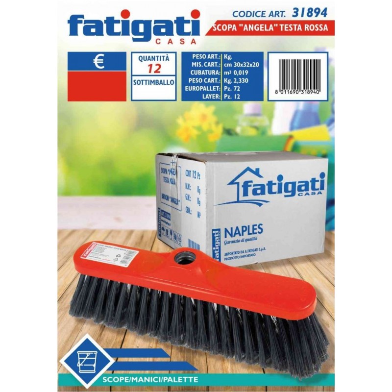 SCOPA ECO ANGELA TESTA ROSSA 31894 FATIGATI