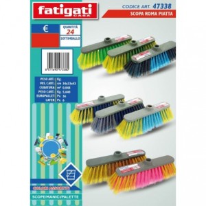 SCOPA ECO ROMA PIATTA...