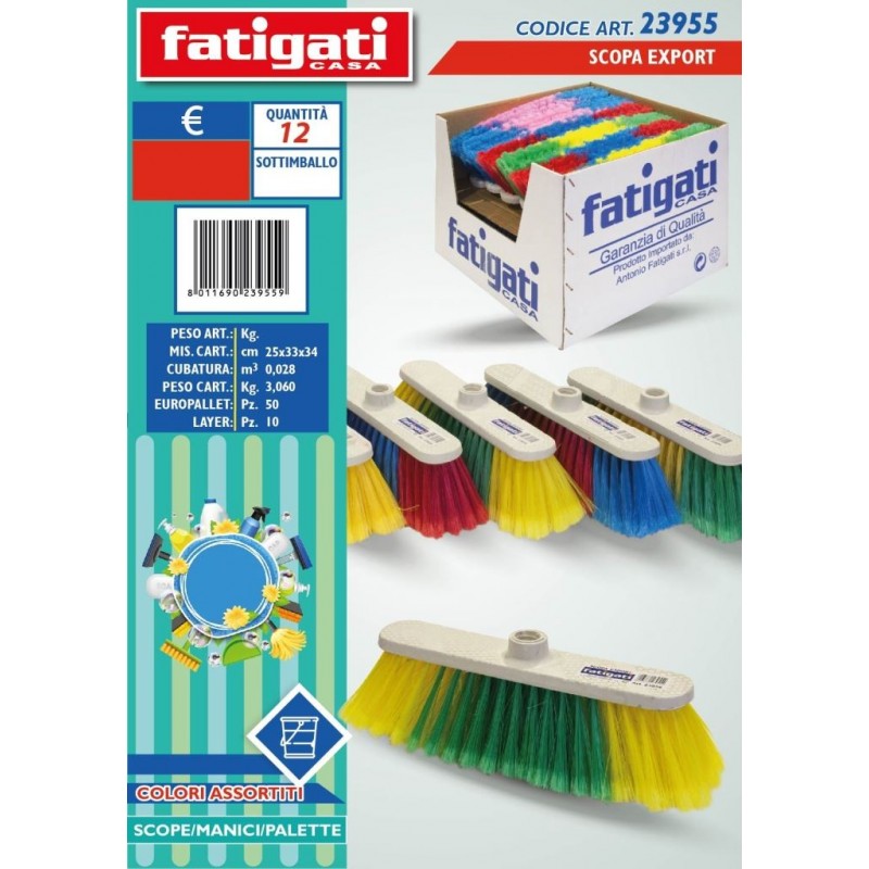 SCOPA EXPORT BICOLORE 23955 FATIGATI