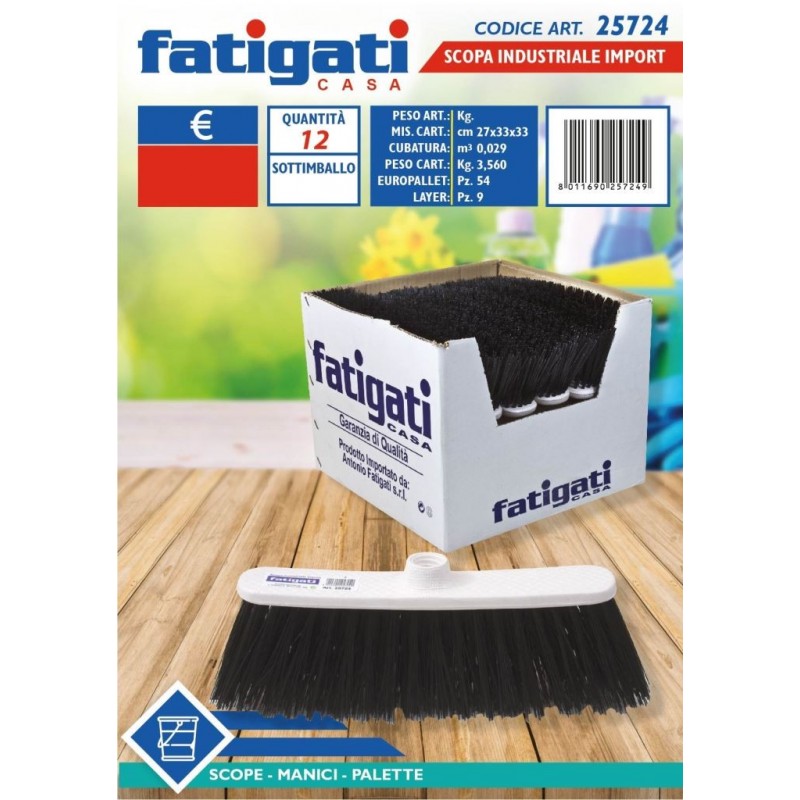 SCOPA INDUSTRIALE IMPORT 25724 FATIGATI