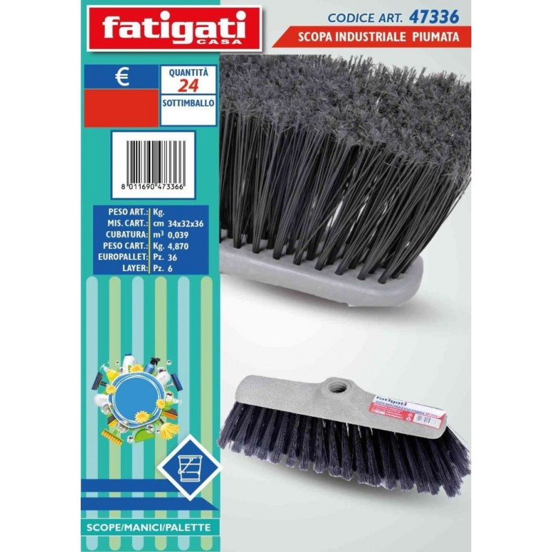 SCOPA INDUSTRIALE PIUMATA 47336 FATIGATI