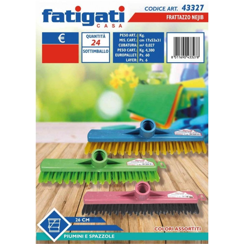 SPAZZOLONE FRATTAZZO NEJIB 26cm 43327 FATIGATI