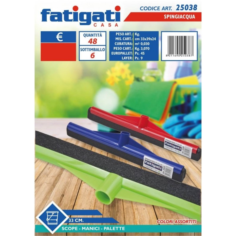 SPINGIACQUA COLOR T1 33cm 25038 FATIGATI