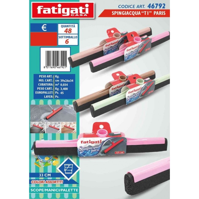 SPINGIACQUA PARIS COLOR T1 33cm 46792 FATIGATI
