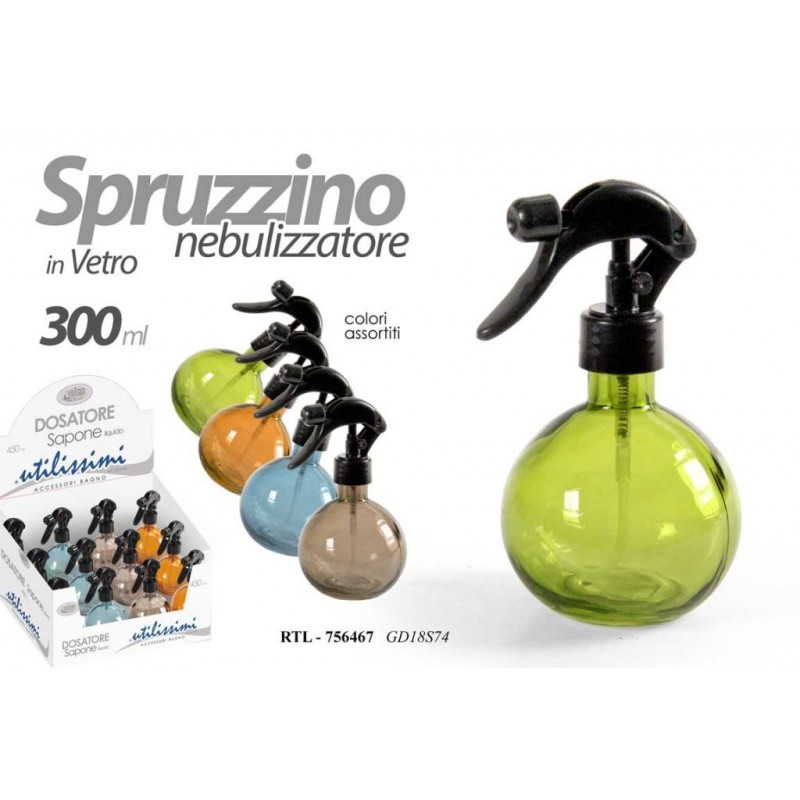 SPRUZZINO VAPORIZZATORE VETRO 300 ml 756467 GICOS