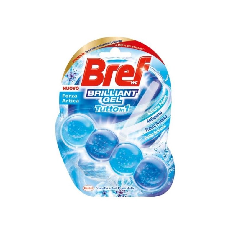 BREF WC GEL TUTTOIN1 TAVOLETTA FORZA ARTICA 42GR