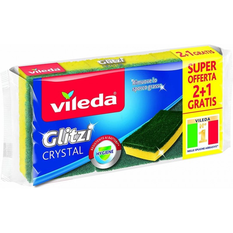 SPUGNA GLITZI CRYSTAL 2+1 169100 VILEDA