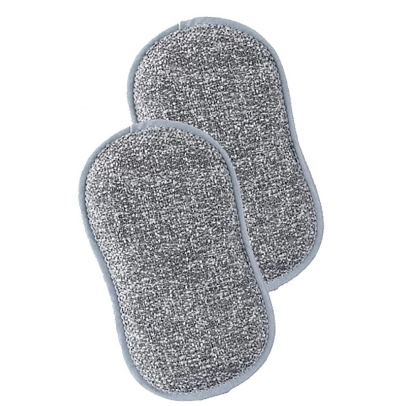 SPUGNA MICROFIBRA GRIGIA 2pz 220345 ARTEX