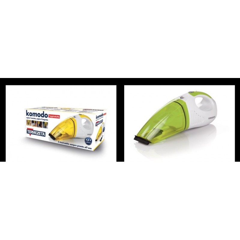 ASPIRABRICIOLE RICARICABILE KOMODO MIX LIQUIDI/SOLIDI TERMOZ
