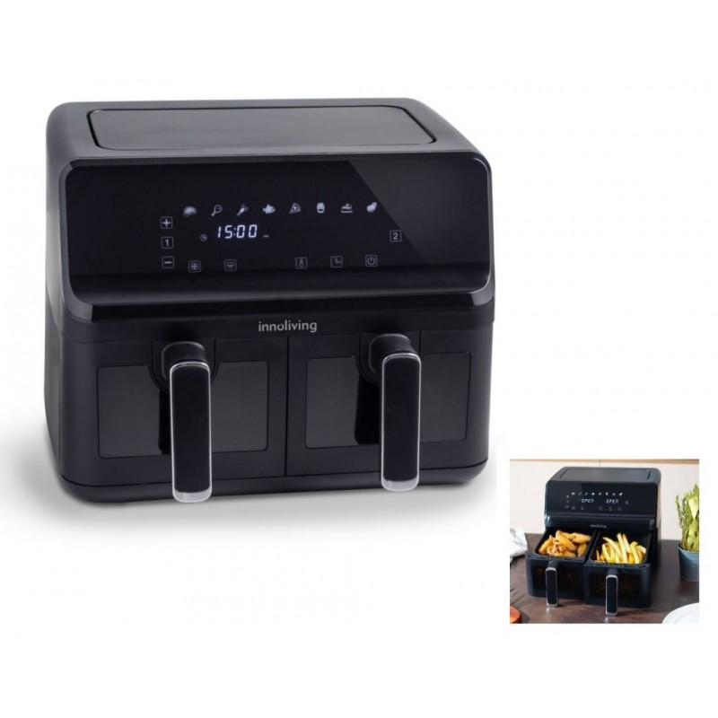 FRIGGITRICE ARIA DIG. DOP/CESTELLO 8 lt (4+4) 798 INNOLIVING