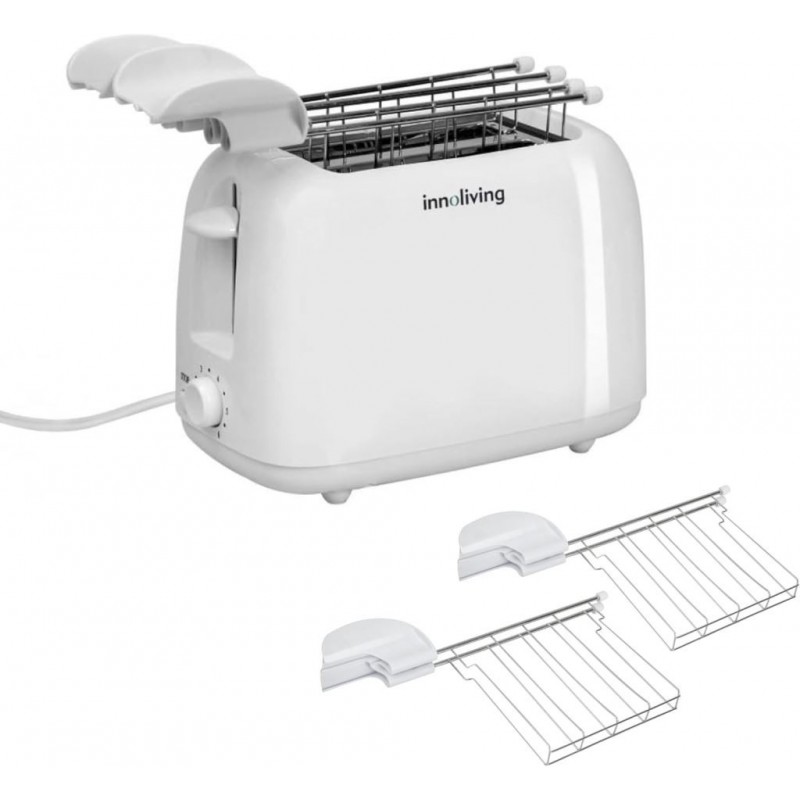TOSTAPANE AUTOMATICO C/PINZE 750W 742 BIANCO INNOLIVING