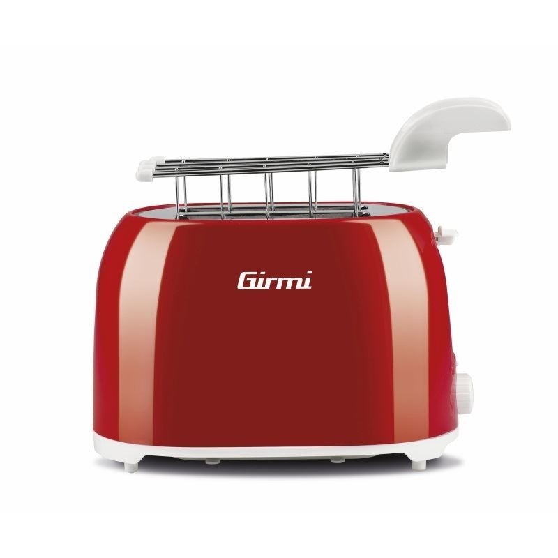 TOSTAPANE GIRMI AUTOMATICO C/PINZE 750W TP1002 ROSSO