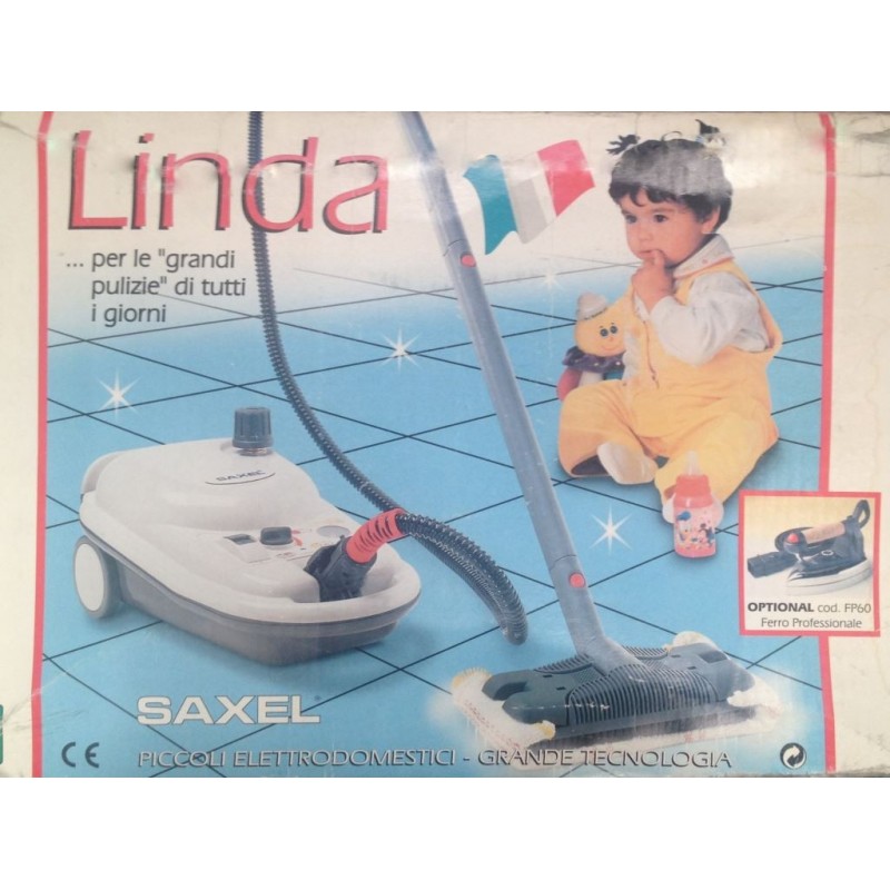 VAPORETTO LAVASUPERFICE + FERRO STIRO LINDA TOP MANOM.