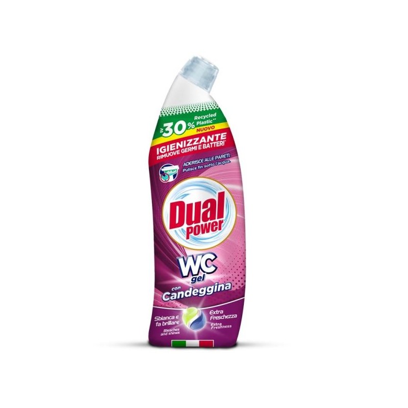 DUAL POWER WC GEL CANDEGGINA 700 ML