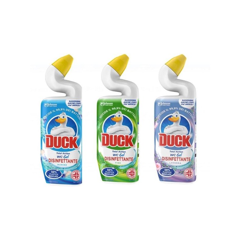 DUCK WC GEL DISINFETTANTE C. MISTA MARINE-LAVANDA-PINO 750ML