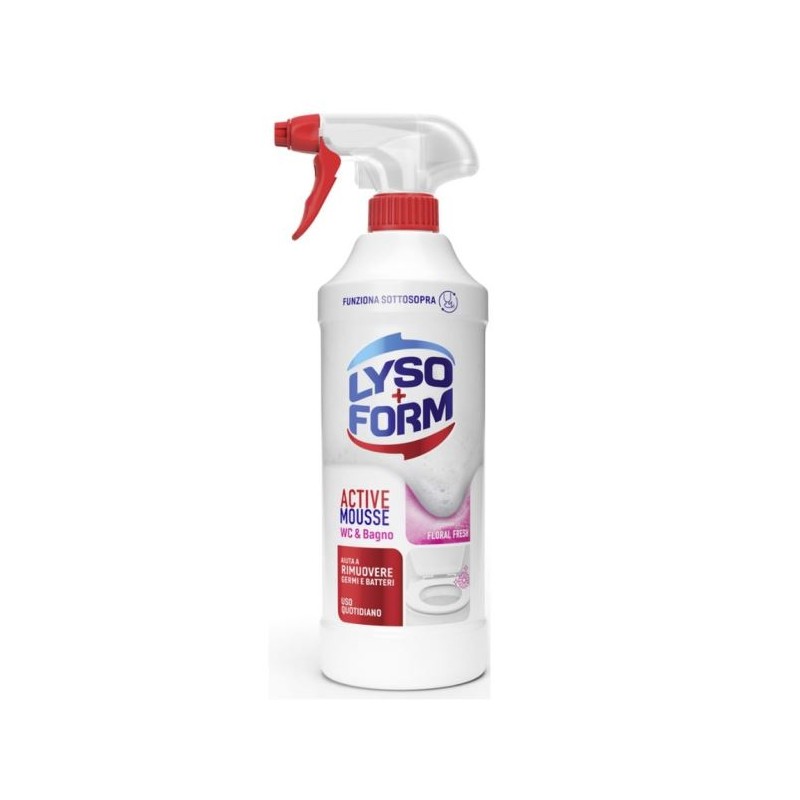 LYSOFORM WC & BAGNO MOUSSE FLORAL FRESH SPRAY 435ML