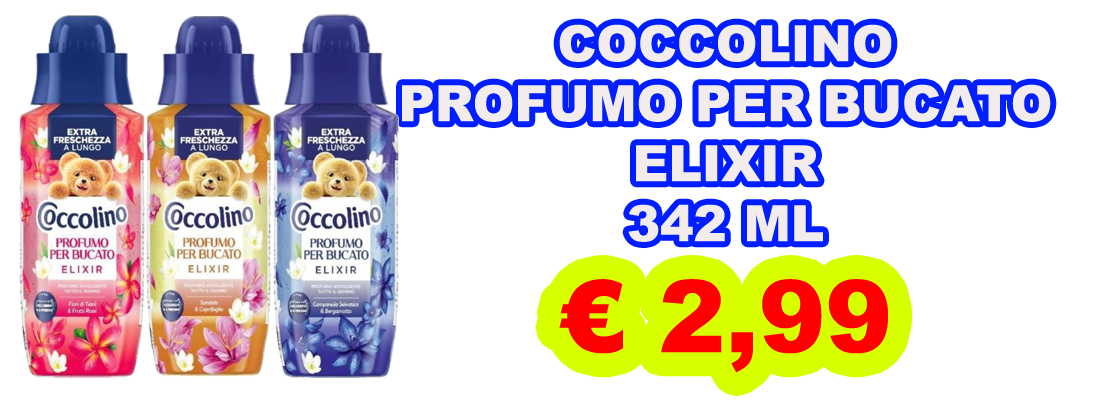 COCCOLINO PROFUMA ELIXIR